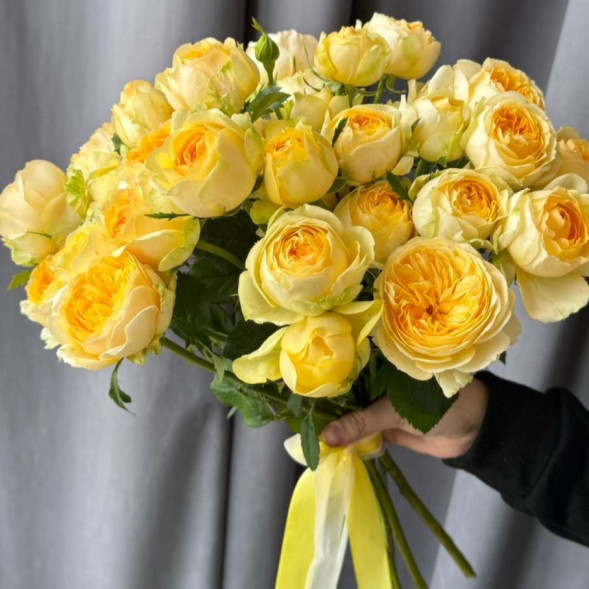 Букет 7 желтых роз в Старом Крыму
