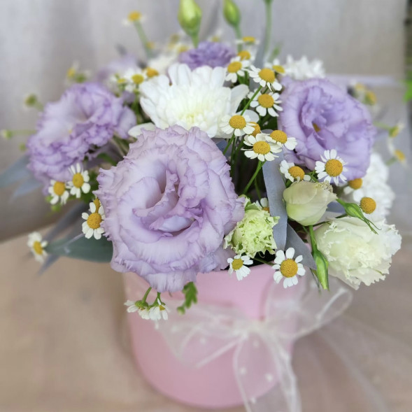 Композиция в коробке «Милота» в Старом Крыму