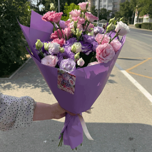 Букет 7 эустом в Старом Крыму