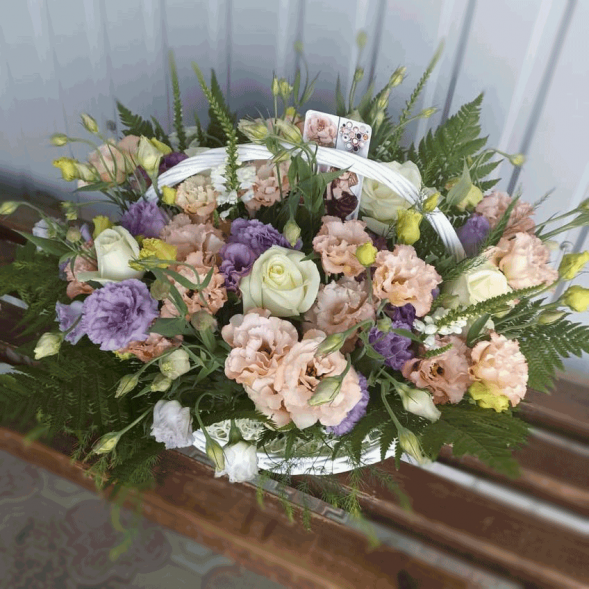 Композиция в корзине &quot;Симфония&quot; в Старом Крыму