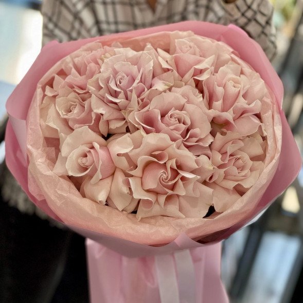 Букет 15 французких роз  в Старом Крыму