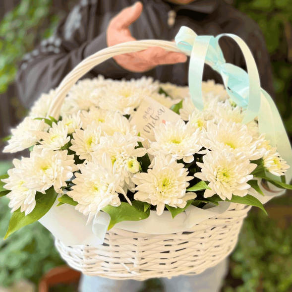 Композиция в корзине &quot;Блеск цветов&quot; в Старом Крыму