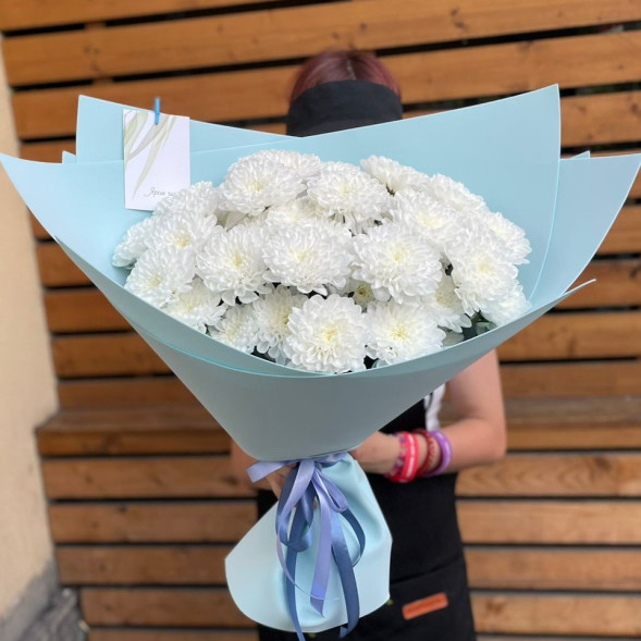 Букет 7 хризантем в Старом Крыму