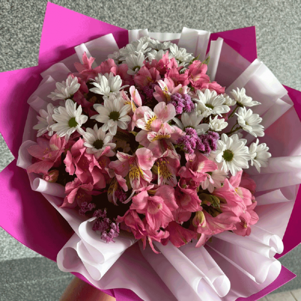 Букет &quot;Небесный фламинго&quot; в Старом Крыму